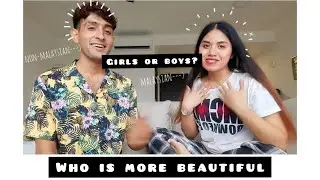 Asking cute Malaysian girl what do you know about Pakistan | fun Q & A session about Pakistan|