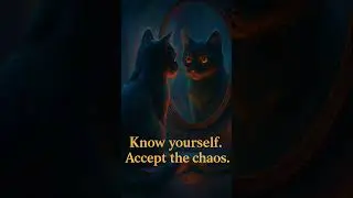 &ldquo;CAT PHILOSOPHY 🐾🧘&zwj;♂️&rdquo;#CatPhilosophy #DeepMeow #FelineWisdom #ZenCat #MysticCat #LoFiCat #Cat