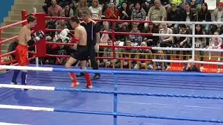 PRO-AM Турнир Россия vs Киргизия, 2 бой, 2 раунд