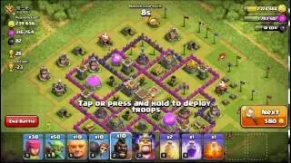 New Clash of Clans TH8 Attack Strategy! - The HogGob Knife