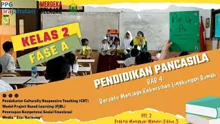 Pembelajaran Pendidikan Pancasila Kelas 2 SD | Menjaga Persatuan Lingkungan Rumah | Pendekatan CRT