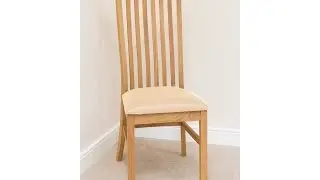 Lichfield Cream Solid Oak Dining Chair