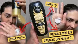 SUPER CONDICIONADOR 1 MINUTO RESTAURA&Ccedil;&Atilde;O INTENSA SALON LINE | Resultado de SAL&Atilde;O em APENAS 1 minuto