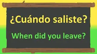 Learn 300+ Critical Spanish What, When and Where Questions in Just TWO or THREE Words!