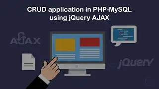 CRUD application in PHP-MySQL using jQuery AJAX