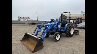 2017 New Holland Workmaster 40 Tractor Loader