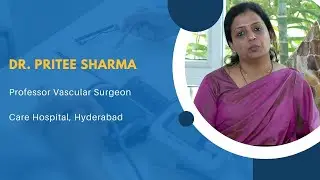 Dr. Pritee Sharma, renowned Vascular Surgeon at Meril's Booth