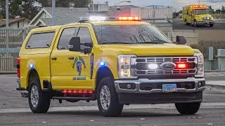 Battalion 7 & Rescue 22 Responding Clark County Fire NV