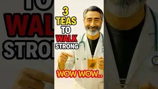 3 TEAS TO WALK STRONG SECRET FOR SENIOR