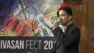 Chand Mera Dil Medley at Ajivasan Fest in the presence of Shri Suresh Wadkar and Rahul Vaidya