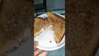 Quick Veg Sandwich Recipe (Tawa Toasted)| Healthy Veg Sandwich#shortsfeed#shorts #breakfast#sandwich