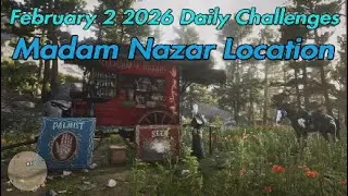RDR2 Online Madam Nazar Location Daily Challenges February 2 2026 #rdo #reddeadonline #rdr2