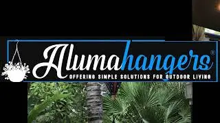 Decorate your Alumawood patio with hooks and hangers. Great for BBQ's holidays birthdays any time.