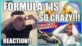 This Sport IS CRAZY!!😳😳| Craziest Moments in F1 History *REACTION*