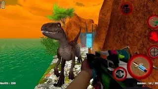 Dinosaur Bloody Island - Android ios Gameplay - Dinosaur game - New Update#593
