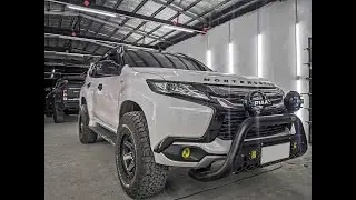 Mitsubishi Montero Two-Tone Dechrome Wrap