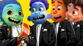 Pixar's Luca 2021 Megamix - Coffin Dance Meme Song Astronomia (REMIX)