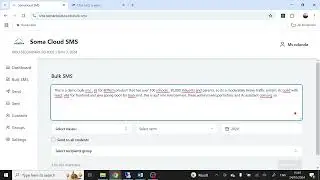 React Vite BULK SMS System