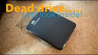 Taking apart a dead WDElements HDD, because why not.