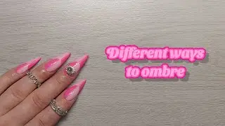 DIFFERENT WAYS OF DOING DOUBLE VERTICAL OMBRE