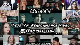 ATEEZ(에이티즈) 'Deja Vu' Performance Video (Vampire ver.) 🎃 | REACTION MASHUP 