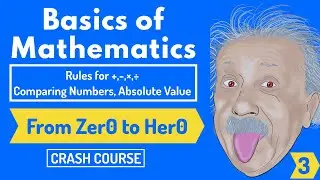Basics of mathematics Crash Course | Arithmetics Rules, Absolute Value, comparing| Part 3-antirote