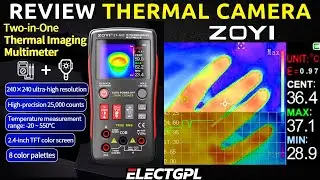 Review Camara Termica con Multimetro | ZOYI ZT-R02 | Unboxing & Teardown