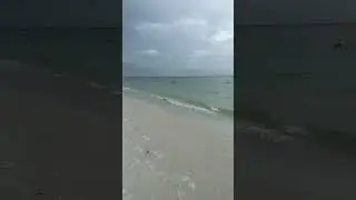 Marco island beach after some rain now