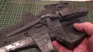 Blakes 7 Scorpio by Masterpiece Models - Part 2 - trimming