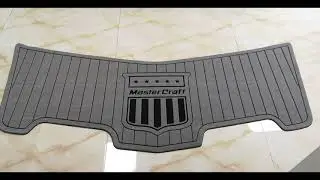 2008 MasterCraft X-2 Boat Swim Platform Pad With Logo EVA Teak Decking