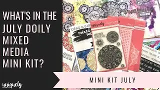 What's in the Doily Mixed Media Mini Kit?