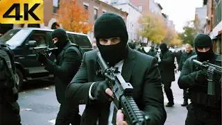 【4K】2025 Action Movie: Military Veterans Hit Bank,$8 Million Extracted Before Alarms Fully Triggered