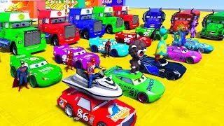 POPPY PLAYTIME Plays Dirty in This Race?! Spider-Man Join in The Most Epic New Stunt Race in GTA V!
