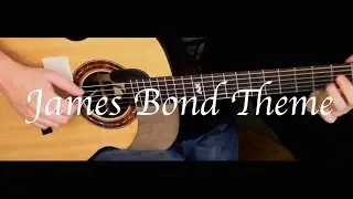 Kelly Valleau - James Bond Theme - Fingerstyle Guitar
