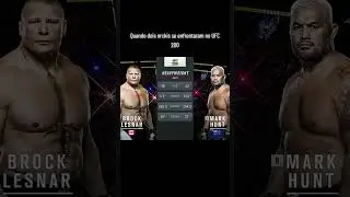 UFC 200 Lesnar vs Hunt highlights