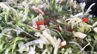 Jules Caribbean BBQ cabbage
