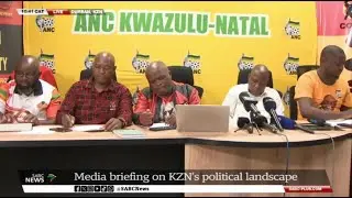 ANC KZN Alliance media briefing - Fielding questions from journalists