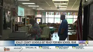 Schley County Schools get ready for new school year
