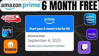 6 Month Amazon Prime Free‼️|| Amazon Prime Subscription Free || 6 Month Amazon Student Prime FREE