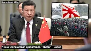 “Se a China atacar, ajudaremos Taiwan” – Japão