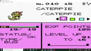 POKEMON CRYSTAL - SHINY BREEDING a CATERPIE using the Ditto #Shiny Gene for my Stadium 2 team