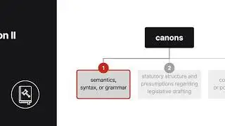 Legislation and Regulation | Canons of Statutory Interpretation II | Lesson 12 of 20