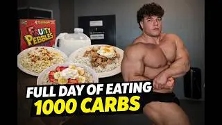 BECOMING A MASS MONSTER! Full Day Of Eating - 5600Kcal