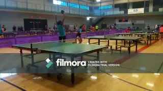 Hardbat/table tennis, GA Games, Atlanta 2017