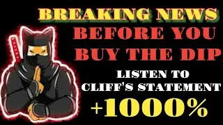 DONT BUY THE DIP (SHIBNOBI|SHINJA) WITHOUT LISTENING TO CLIFF'S ADVICE|SHINJA TO THE MOON.