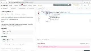 Leetcode - 136  Single Number - Python
