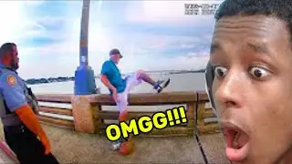 5 Star Rating&hellip;.Or Stupidity??? Man Jumps Off Bridge To Avoid Arrest 😳