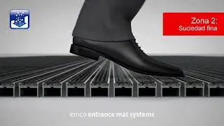 Felpudos EMCO, sistema de 3 zonas para la limpieza