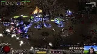 HARDCORE PD2! Drunk lightning sorc levelling. What could go wrong?