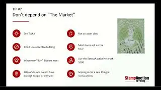 Insider Tips to Buying and Selling Stamps at Auction - #7 - Don&rsquo;t depend on &ldquo;The Market&rdquo;.